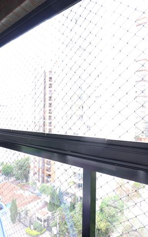 Apartamento à venda com 170m², 4 quartos e 3 vagasVaranda do Quarto 2