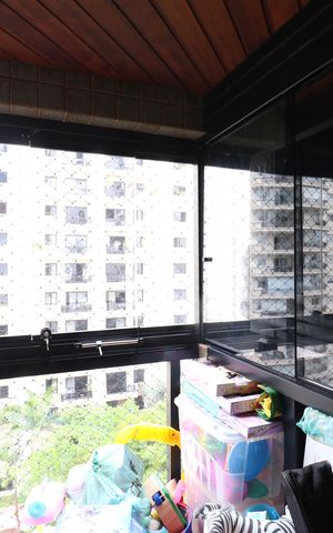 Apartamento à venda com 170m², 4 quartos e 3 vagasVaranda do Quarto 2