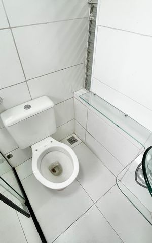 Apartamento para alugar com 67m², 2 quartos e 1 vaga Apartamento para alugar com 67m², 2 quartos e 1 vagaBanheiro da Suíte