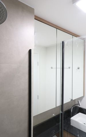 Apartamento à venda com 37m², 2 quartos e sem vagaBanheiro 