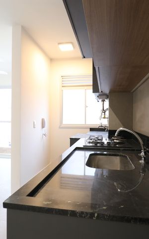 Apartamento à venda com 37m², 2 quartos e sem vagaCozinha e Área de Serviço 