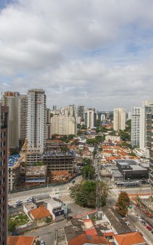 Apartamento para alugar com 28m², 1 quarto e sem vaga Apartamento para alugar com 28m², 1 quarto e sem vagaVista da Varanda da Sala