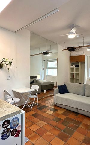 Studio à venda com 25m², 1 quarto e sem vaga
