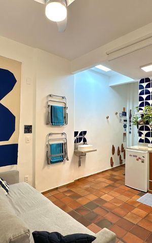 Studio à venda com 25m², 1 quarto e sem vaga