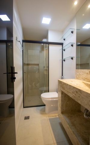 Apartamento à venda com 62m², 2 quartos e 1 vagaBanheiro