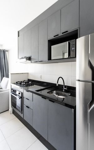 Apartamento para alugar com 28m², 1 quarto e sem vaga