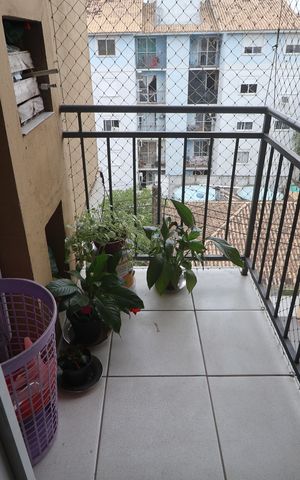 Apartamento à venda com 44m², 2 quartos e 1 vagaSacada