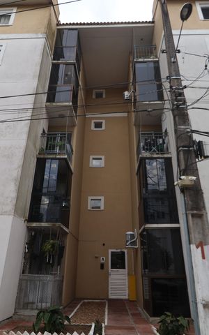 Apartamento à venda com 44m², 2 quartos e 1 vagaFachada do bloco
