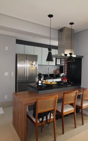 Apartamento à venda com 90m², 3 quartos e 2 vagasSala / Cozinha