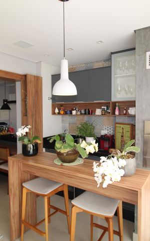 Apartamento à venda com 90m², 3 quartos e 2 vagasSala / Cozinha - Varanda