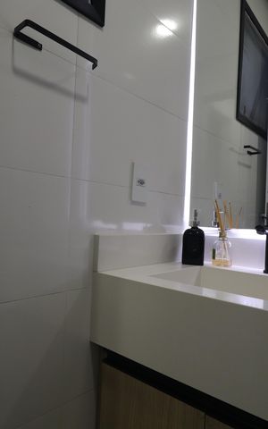 Casa à venda com 140m², 2 quartos e 2 vagasBanheiro Quarto 1 suíte