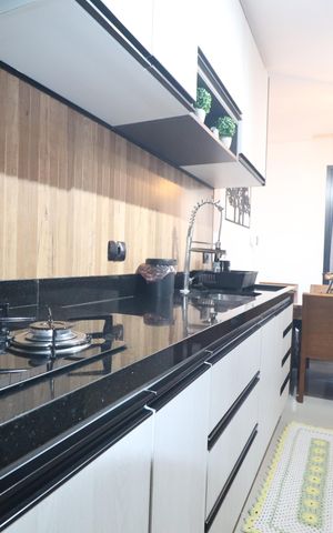 Casa à venda com 140m², 2 quartos e 2 vagasCozinha