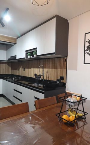 Casa à venda com 140m², 2 quartos e 2 vagasCozinha