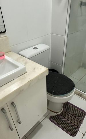Apartamento à venda com 77m², 3 quartos e 1 vaga Apartamento à venda com 77m², 3 quartos e 1 vagaBanheiro da Suíte