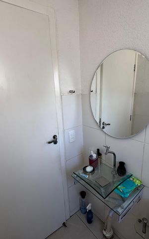 Apartamento à venda com 44m², 2 quartos e 1 vagaBanheiro