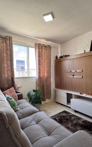 Apartamento à venda com 44m², 2 quartos e 1 vagaSala