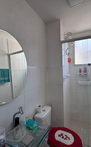 Apartamento à venda com 44m², 2 quartos e 1 vagaBanheiro