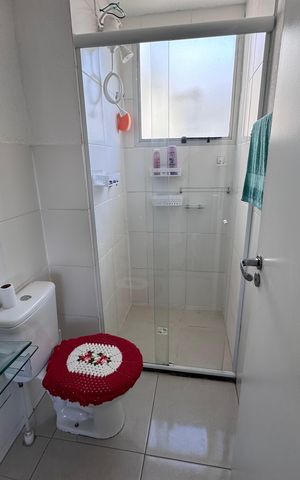 Apartamento à venda com 44m², 2 quartos e 1 vagaBanheiro