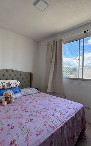 Apartamento à venda com 44m², 2 quartos e 1 vagaQuarto 2