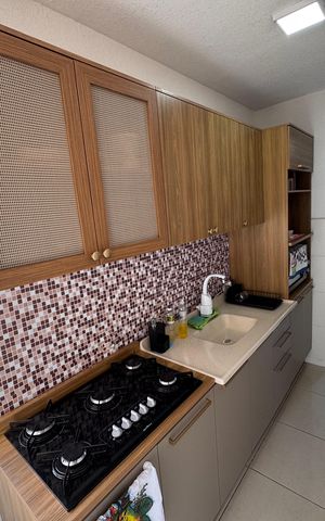 Apartamento à venda com 44m², 2 quartos e 1 vagaCozinha