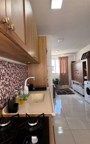 Apartamento à venda com 44m², 2 quartos e 1 vagaCozinha
