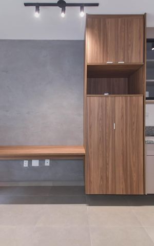Studio para alugar com 27m², 1 quarto e sem vagaQuarto