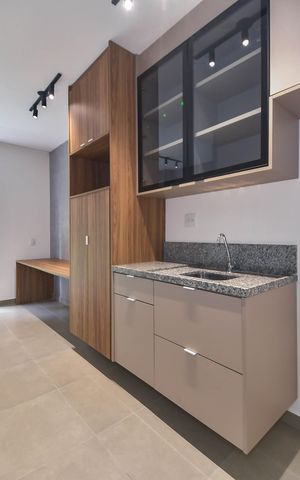 Studio para alugar com 27m², 1 quarto e sem vagaCozinha