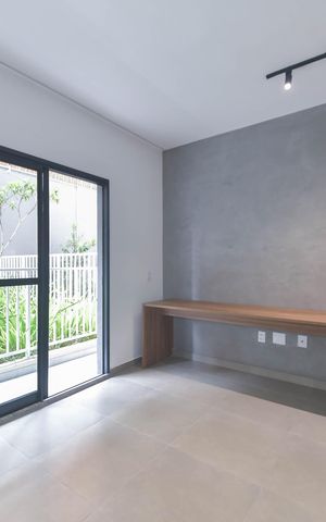 Studio para alugar com 27m², 1 quarto e sem vagaQuarto