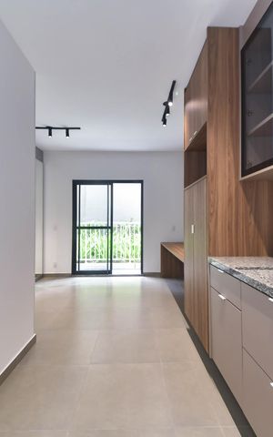 Studio para alugar com 27m², 1 quarto e sem vagaCozinha