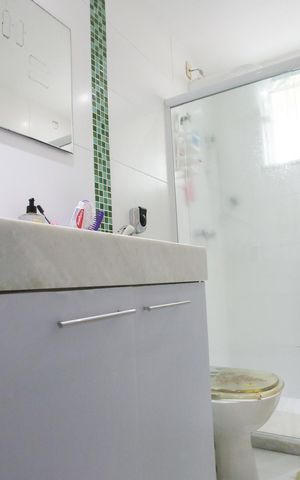 Casa para alugar com 117m², 3 quartos e 2 vagasBanheiro da Suíte