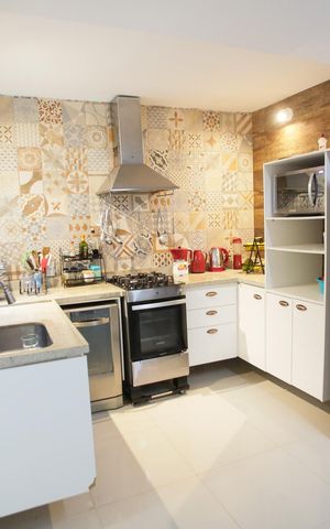 Casa para alugar com 117m², 3 quartos e 2 vagasCozinha