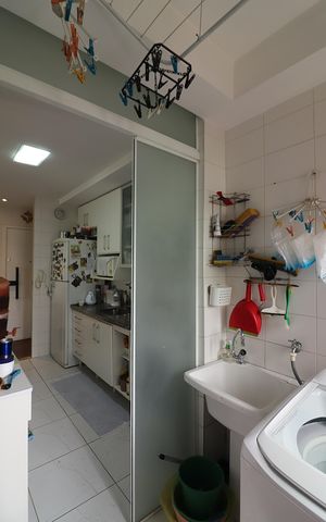 Apartamento à venda com 102m², 3 quartos e 2 vagasÁrea de Serviço