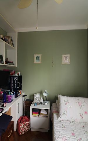 Apartamento à venda com 102m², 3 quartos e 2 vagasQuarto 3