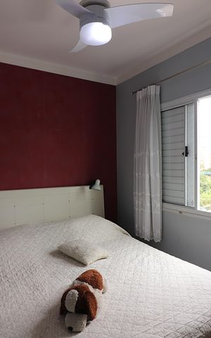 Apartamento à venda com 102m², 3 quartos e 2 vagasQuarto 1 - Suíte