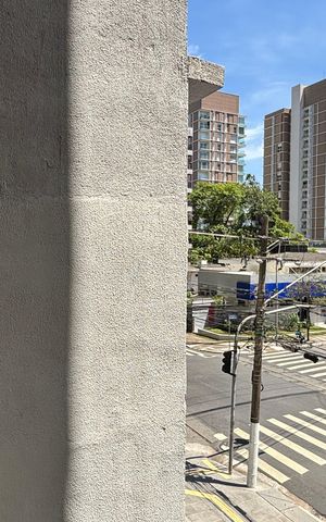 Studio à venda com 27m², 1 quarto e sem vagaVista