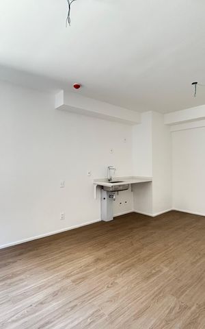 Studio à venda com 27m², 1 quarto e sem vagaStudio