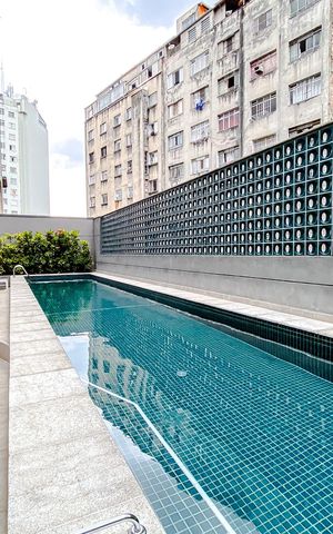 Studio para alugar com 23m², 1 quarto e sem vagaÁrea comum - Piscina