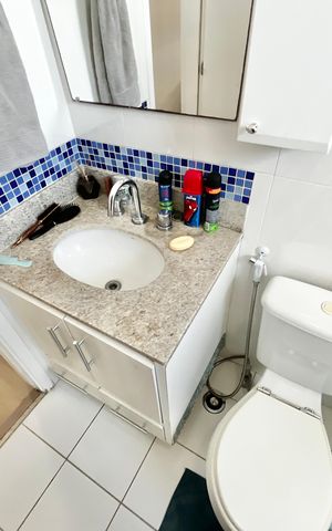 Apartamento à venda com 140m², 3 quartos e 2 vagas Apartamento à venda com 140m², 3 quartos e 2 vagasBanheiro da Suíte 3