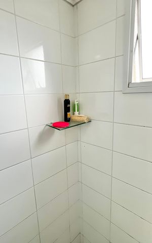 Apartamento à venda com 140m², 3 quartos e 2 vagas Apartamento à venda com 140m², 3 quartos e 2 vagasBanheiro da Suíte 1