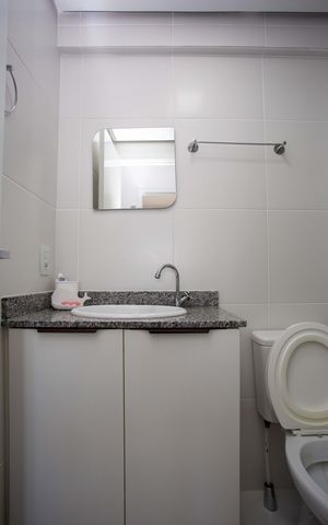 Apartamento à venda com 51m², 2 quartos e 1 vagaBanheiro Social