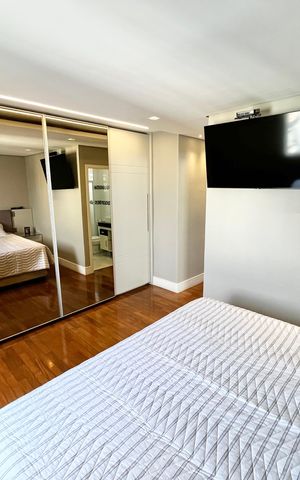 Apartamento à venda com 130m², 3 quartos e 3 vagas Apartamento à venda com 130m², 3 quartos e 3 vagasQuarto Suíte