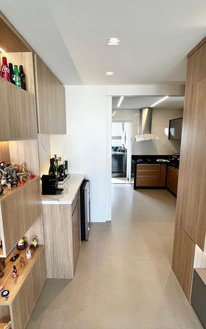 Apartamento à venda com 130m², 3 quartos e 3 vagas Apartamento à venda com 130m², 3 quartos e 3 vagasSala/Varanda Gourmet