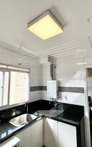 Apartamento à venda com 130m², 3 quartos e 3 vagas Apartamento à venda com 130m², 3 quartos e 3 vagasÁrea de Serviço