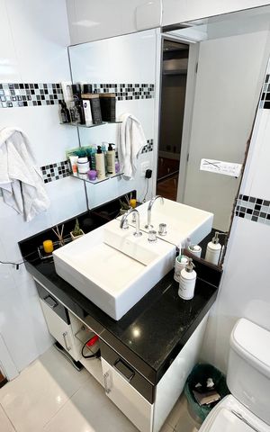 Apartamento à venda com 130m², 3 quartos e 3 vagas Apartamento à venda com 130m², 3 quartos e 3 vagasBanheiro da Suíte