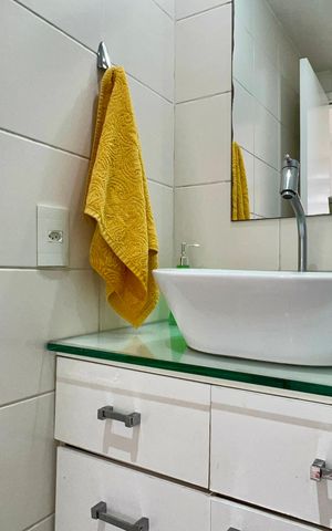 Apartamento para alugar com 54m², 1 quarto e 1 vaga Apartamento para alugar com 54m², 1 quarto e 1 vagaBanheiro