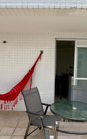 Apartamento para alugar com 54m², 1 quarto e 1 vaga Apartamento para alugar com 54m², 1 quarto e 1 vagaVaranda