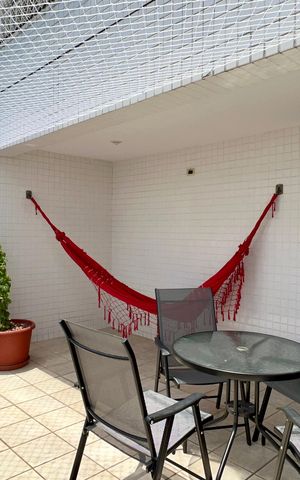 Apartamento para alugar com 54m², 1 quarto e 1 vaga Apartamento para alugar com 54m², 1 quarto e 1 vagaVaranda