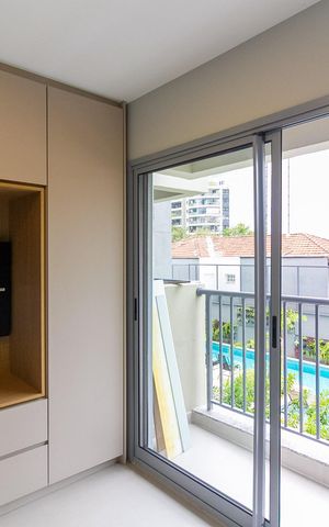 Studio para alugar com 24m², 1 quarto e sem vaga Studio para alugar com 24m², 1 quarto e sem vagaQuarto