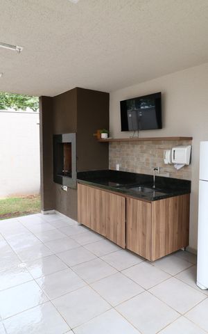 Apartamento para alugar com 34m², 2 quartos e sem vagaÁrea comum - Churrasqueira