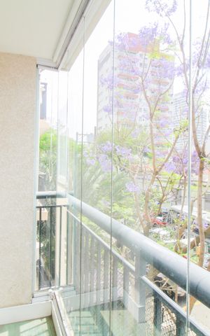 Apartamento para alugar com 55m², 2 quartos e 1 vaga Apartamento para alugar com 55m², 2 quartos e 1 vagaSala - Varanda